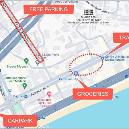 Easy And Accessible Flat Near The Διαμέρισμα Νίκαια